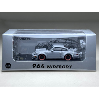 Porsche 964 Widebody Scale 1:64 ยี่ห้อ CM Model