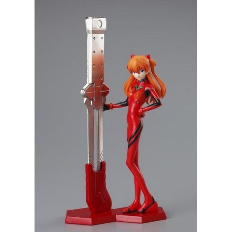 Evangelion Figure Asuka Langley with Stainless Progressive Knife for Cake