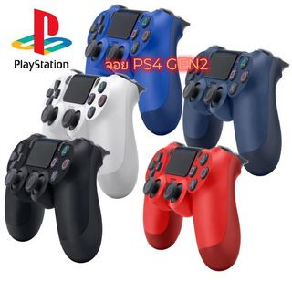 【ในสต็อกประเทศไทย】PS4 คอนโทรลเลอร์ไร้สาย DUALSHOCK 4 จอย PS4 GEN2