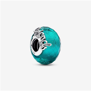 [พร้อมส่ง สินค้าแท้ 💯 ] Pandora Faceted Murano Glass Friendship Charm