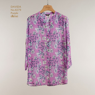 เสื้อเชิ๊ตแขน 7 ส่วน DAVIDA #8279