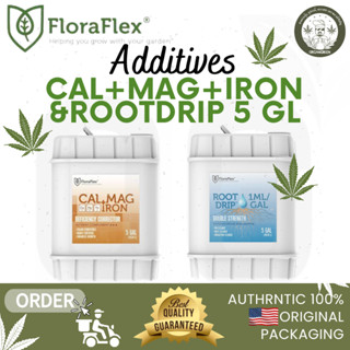 Floraflex Additives Root Drip หรือ Cal+Mag+Iron ขนาด 5 แกลลอน ของแท้ 100% พร้อมส่ง