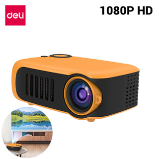 Projector	มินิโปรเจคเตอร์ ความละเอียด 1080p HD อัตราส่วน 16:9 และ 4:3 สำหรับ ฉายภาพนำเสนอผลงาน ดูหนัง เล่นเกม simpletch