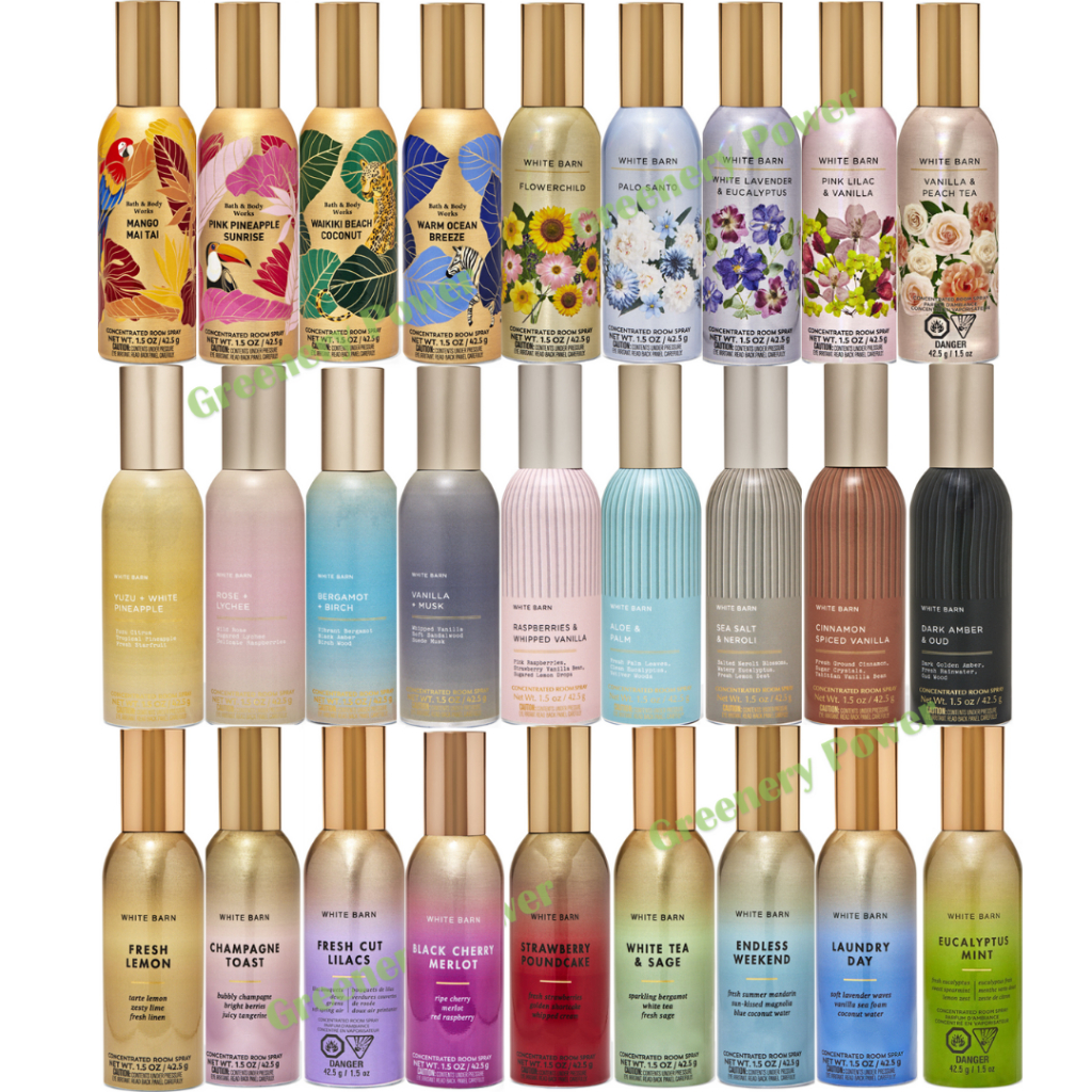 BBW#2 RoomSpray Bath and Body Works Concentrated Room Spray 42.5 g สเปรย์ปรับอากาศ สเปรย์น้ำหอมปรับอากาศ