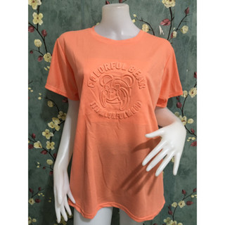 เสื้อผู้หญิง เสื้อยืดผู้หญิง อก48-50นิ้ว แฟชัน แขนสั้น  ผู้หญิง รุ่น9238