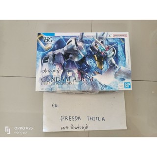 P bandai Hg 1/144 Areial Gundam permet score six ver.