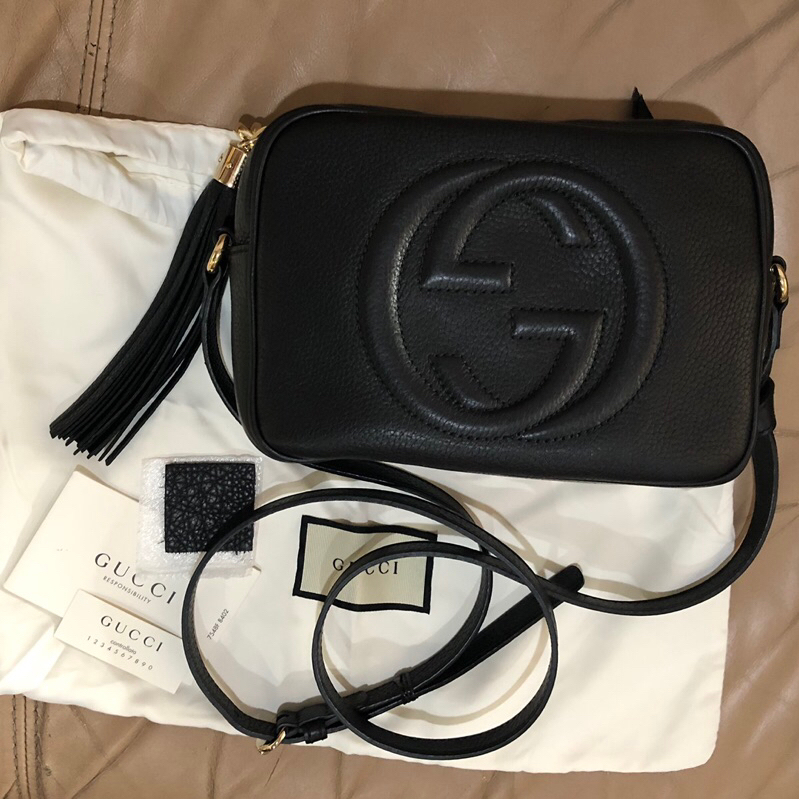 Used กระเป๋า Gucci รุ่น SOHO SMALL LEATHER DISCO BAG