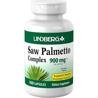 Saw Palmetto Complex 900 mg. (100Capsules) ปาล์มใบเลื่อย