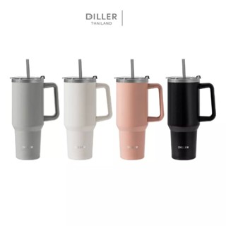 [Diller][Thermo] Tumbler 1300 ml MLH9101แก้วเก็บความร้อนและเย็น สแตนเลส2ชั้น แก้วน้ำสุญญากาศ