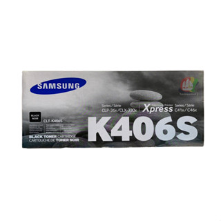 Original Samsung CLT-K406S CLT-M406S ตลับหมึก แท้ ประกันศูนย์