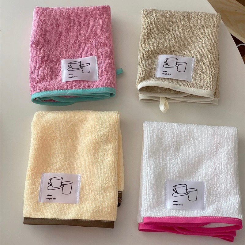 ผ้า Abao-Homemade Korean style color side absorbent