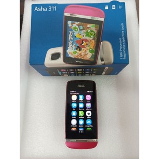 Nokia Asha 311 อดีตเครื่องศูนย์ไทยแท้ พร้อมกล่องเดิม IMEIตรงกล่อง