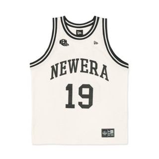 NEW ERA เสื้อรุ่น JERSEY BASKETBALL TOP TANK IVORY