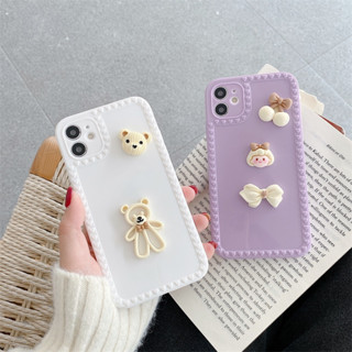 เคสโทรศัพท์น่ารักๆTPUแบบนิ่มสำหรับรุ่น13 13PRO 13PROMAX 12 Pro Max 11 8plus 7plus 6 6s 7 8 XR X XS Max SE 11Pro Max#625