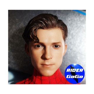 หัวปีเตอร์ ปาร์กเกอร์ สไปเดอร์แมน Tom Holland หัว Hot toys Spider Man Peter Parker Tom Holland 1/6 Head Sculpt ของใหม่