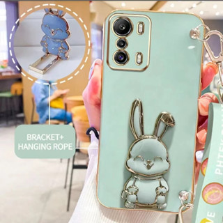 เคส ขาตั้งกระต่าย สำรับรุ่น Vivo Y02 Y02S Y16 Y12 Y17 Y15 Y11 Y20 Y20S Y20I Y12A Y12S Y3S Y15S Y01 Y01A กันกล้อง