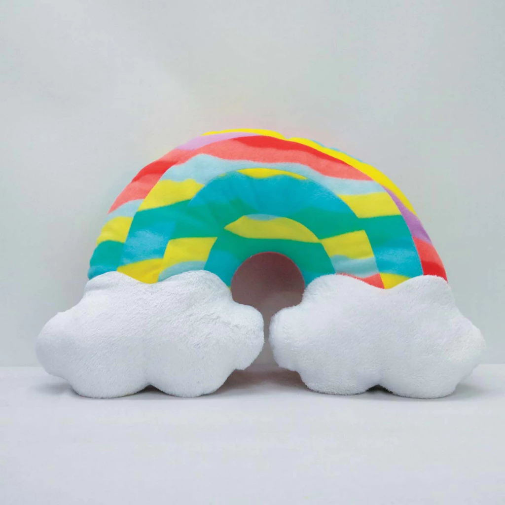หมอนอิงตุ๊กตา Rainbow ดวงจันทร์ พระอาทิตย์ สายรุ้ง ก้อนเมฆ ปู thumbnail 6