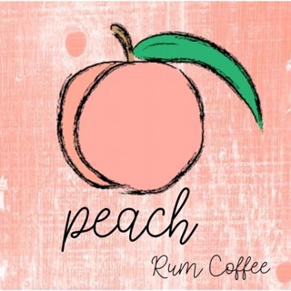 เมล็ดกาแฟอาราบีก้าคั่วกลางอ่อน Rum Peach 250กรัม