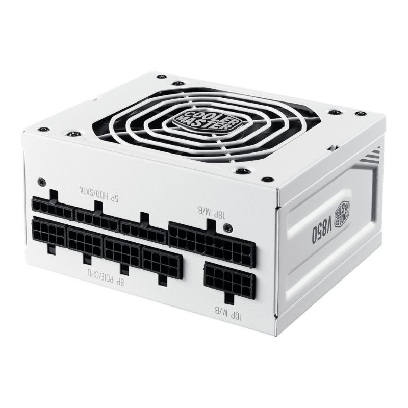 ( มือสอง ) ประกันยาว Cooler Master Power Supply V SFX 850 Watt Fully Modular AEU Cable Gold White Ed