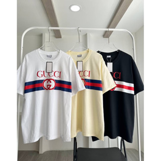 เสื้อยืดโอเวอร์ไซส์ ลายGUCCI✨