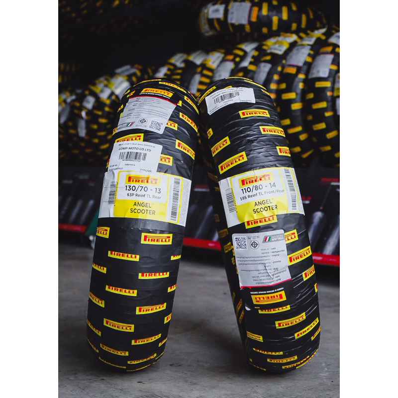 ยาง PIRELLI ANGEL SCOOTER ใส่ ADV150-160 ไซส์เดิม คู่ละ 4,850฿ (ยางปี 25)
