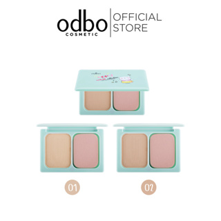 Odbo โอดีบีโอ อุ๊ปส์ คิวท์เตทส์ คอลเลคชั่น ทูเวย์ พาวเดอร์ OD603