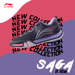 รองเท้าแบดมินตัน Li Ning badminton Shoe : SAGA II LITE : AYTT003-1