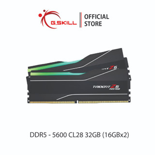 G.SKILL - DDR5-RAM P/C 32/5600 Trident Z5 NEO RGB (F5-5600J2834F16GX2-TZ5NR) 16GBx2 (28-34-34-89) for AMD