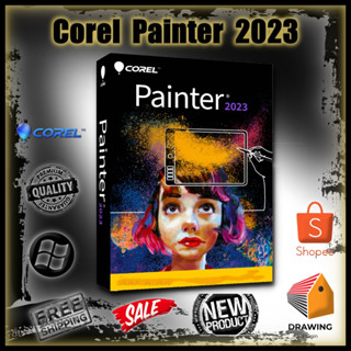 [P65] Corel Painter 2023 💥โปรแกรมวาดรูป ลงสีภาพ สร้างงานศิลปะ