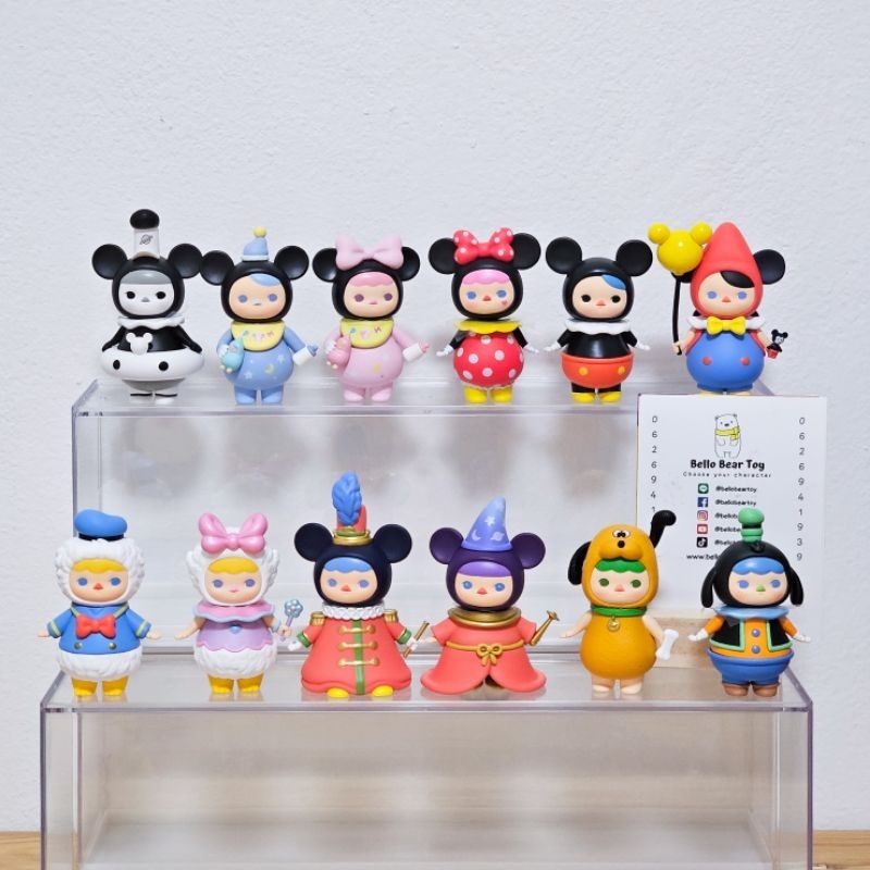 [พร้อมส่ง] เลือกตัวได้ ✅️ POP MART Pucky Mickey Family
