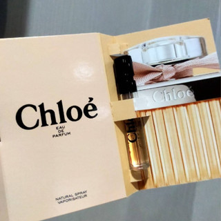 น้ำหอม ของแท้ 100 % 1.2 ML หัว สเปรย์ Chloe Eau De Parfum For Women Chloe โบว์ ครีม 1.2ml ของแท้ ล็อตใหม่