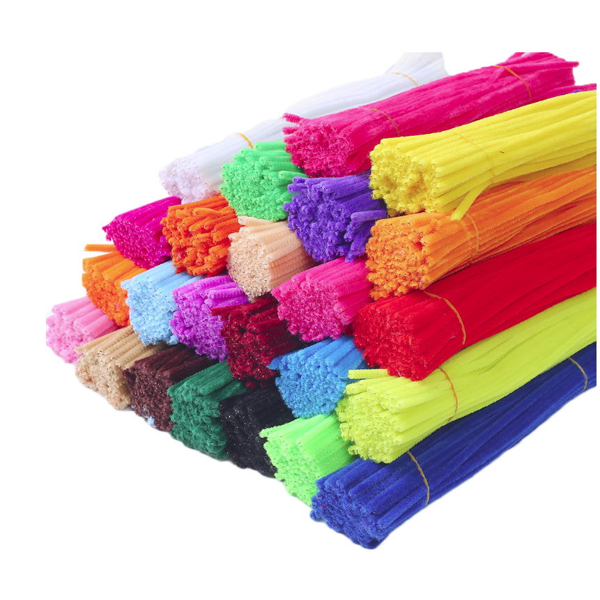 ลวดกำมะหยี่ 7-8 mm. ยาว 30 ซม. (95-100เส้น/แพ็ค) #ทำดอกไม้ #งานประดิษฐ์ - รูปที่ 2