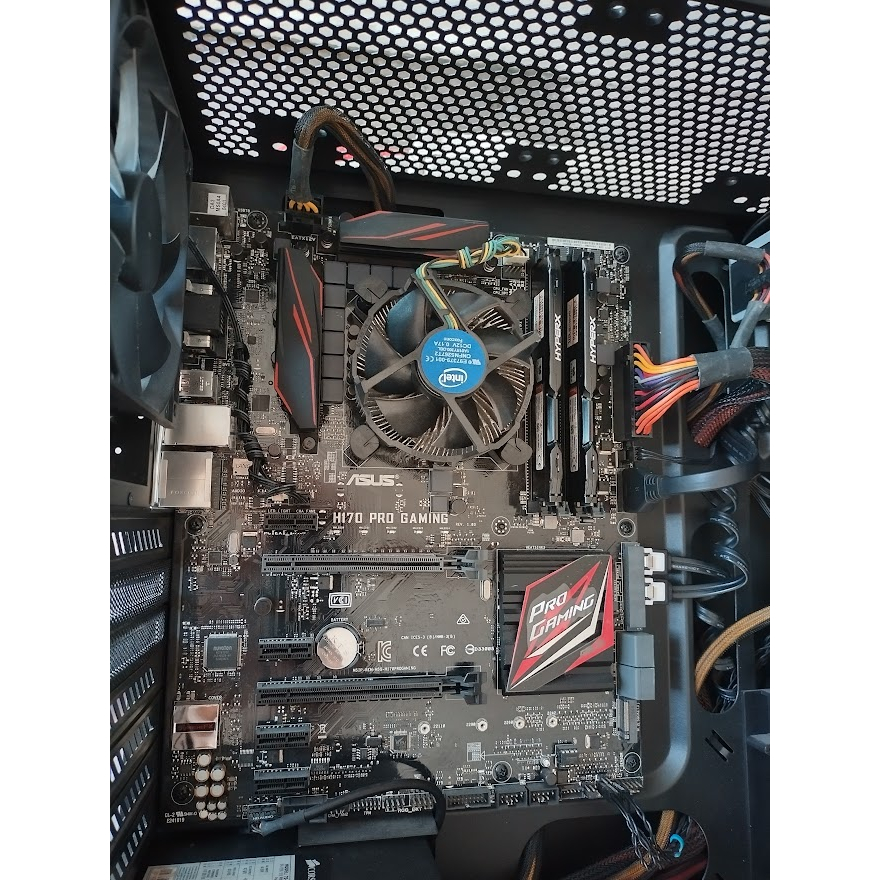 Set Intel i5 - 6400 @2.70 GHz + Asus H170 Pro Gaming , 8 gb ddr4 ( cpu+mb+ram) สุดคุ้ม พร้อมใช้งาน