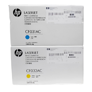 Original HP 646A CF031A C สีฟ้า CF032A Y สีเหลือง CF032A M สีม่วงแดง CM4540,4540f,4540fskm,4540 MFP แท้ รับประกันศูนย์