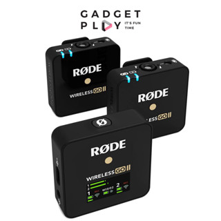 [กรุงเทพฯ ด่วน 1 ชั่วโมง] Rode Wireless GO II Dual Channel Wireless Microphone System **สินค้าประกันศูนย์ไทย 2 ปี **