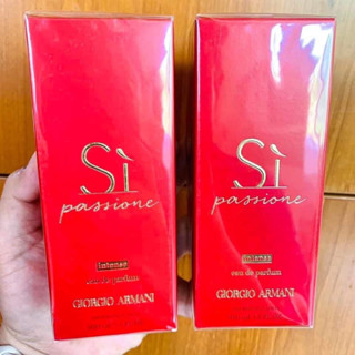 น้ำหอมผู้หญิงแท้ 💯✅  Giorgio Armani Si Passione Intense EDP 100 ml