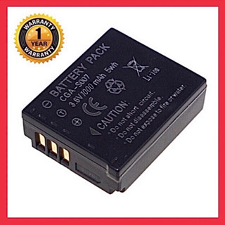 แบตเตอรี่ พานาโซนิค S007/Panasonic Battery CGA-S007 Panasonic CGA-S007 CGA-S007E / BCD10 คุณภาพเทียบเท่าใช้กับกล้อง