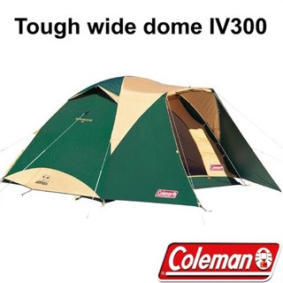 เต้นท์ Coleman Tough wide dome IV 300 uv pro เมดอินเวียดนามสินค้าพร้อมส่ง