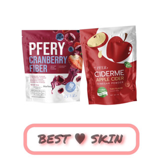 CIDERME APPLE CIDER &amp; CRANBERRY FIBER PFERY แอปเปิ้ลไซเดอร์ และแครนเบอรี่ ไฟเบอร์