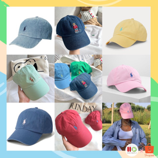 🍭ลด 130.-🍭โค้ด •PTP9SEP• Ralph Lauren Classic Pony Ball Cap (Limited Colors)