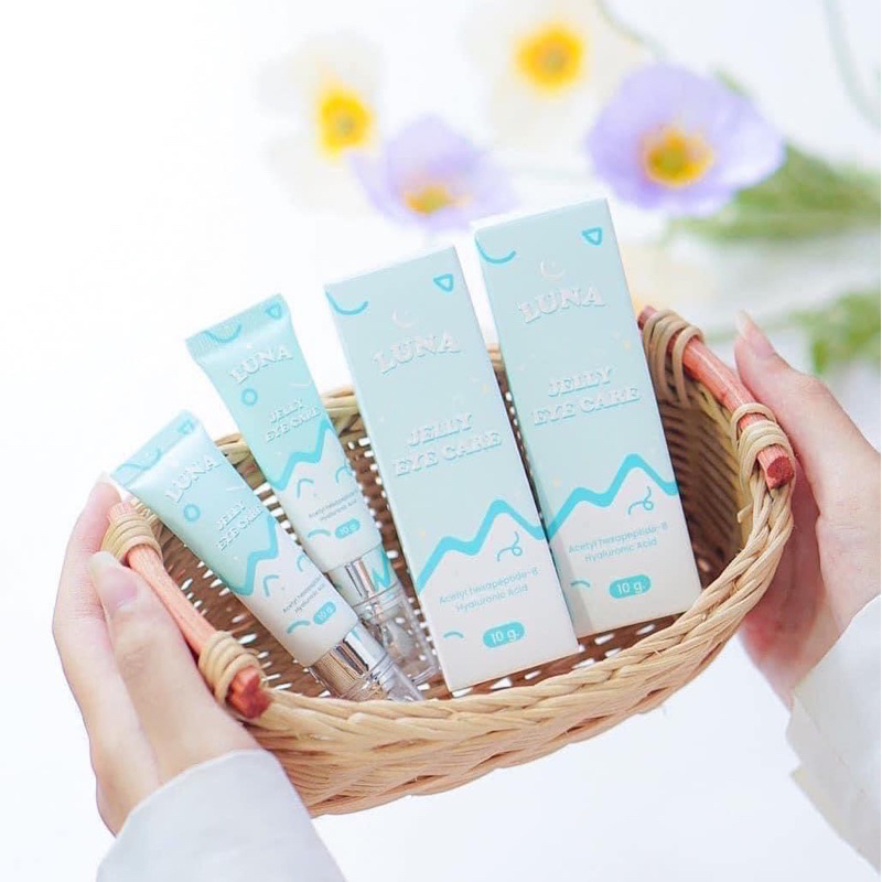 (ของแท้ ส่งไว‼️) ลูน่าอายครีม Luna jelly eye cream ลดใต้ตาดำคล้ำ