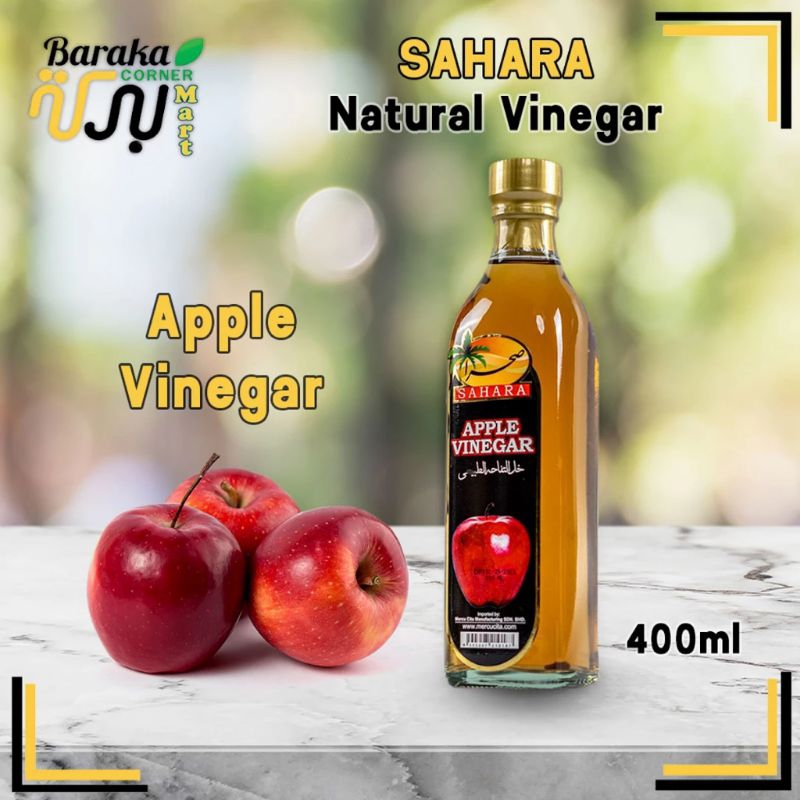 Apple Cider Vinegar | Date Cider Vinegar  จาก SAHARA  ขนาด 400 mL