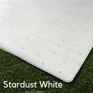 Nola Pet Play Mat แผ่นปูรองกันลื่น แผ่นรองวิ่ง แผ่นยาง PVC สำหรับสัตว์เลี้ยงและเด็ก (Stardust- white)