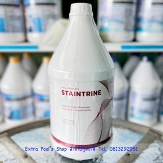 StainTrine น้ำยาป้องกันและกำจัดคราบสนิม สำหรับสระว่ายน้ำ *อเมริกา บรรจุ 3.8 ลิตร/แกลลอน