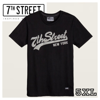 7th Street เสื้อยืด ขนาด 5XL รอบ อก 60 นิ้ว รุ่น RSG002