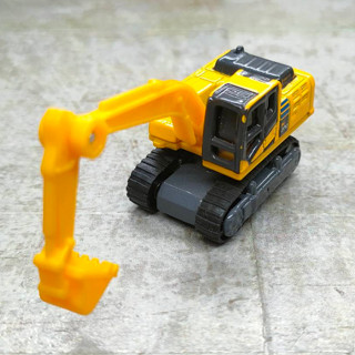 TOMICA โมเดลรถเหล็ก  รถก่อสร้าง Komatsu Hydraulic Shovel PC200 No.3  S=1/122