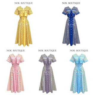 TD085-TD089-Collection- ผ้าไทย (Nokky Dressy)