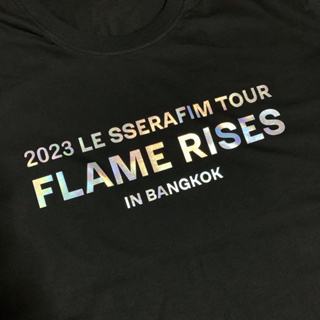 เสื้อ LE SSERAFIM TOUR FLAME RISES IN BKK