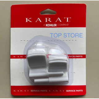 หูฝารองนั่งกเรัต KARAT รุ่นราล์วโบล์,อีลองเกต GS1052469-WK hinge kit, toilet seat KARAT