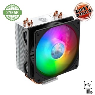 CPU COOLER COOLER MASTER HYPER 212 TURBO SPECTRUM V2 ARGB ประกัน2Y พัดลม ซิงค์ระบายความร้อน พัดลมซีพียู พัดลมระบายอากาศ